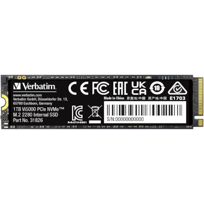 SSD 1TB Verbatim Vi5000 PCIe NVMe M.2