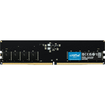 DDR5 16GB PC 4800 CL40 Crucial Single Rank