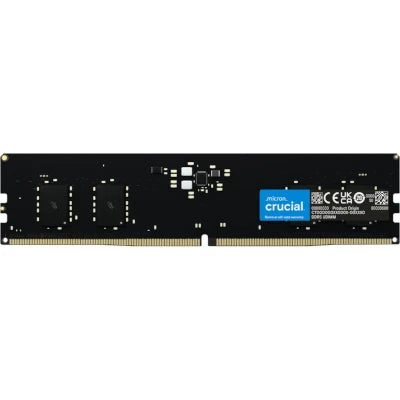DDR5 32GB PC 5600 CL46 Crucial interno confezione retail