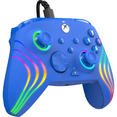 PDP Controller bedraad Afterglow Wave blauw XboxSeriesX