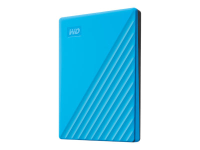 WD My Passport HDD portatile da 2TB USB3.0 USB2.0 compatibile Blu Retail