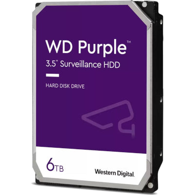 WD HD3.5" SATA3 6TB WD64PURZ / Vigilância (Di)