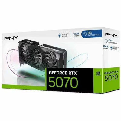PNY GeForce RTX 5070 12GB Overclocked Triple Fan