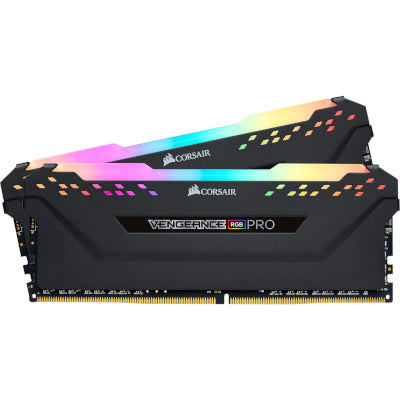 DDR4 32GB PC 3600 CL18 CORSAIR KIT (2x16GB) VENGEANCE RGB B vendita al dettaglio