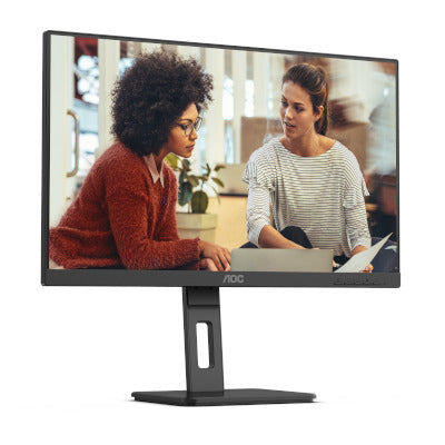 AOC 27E3QAF, LED-Monitor (68.6 cm (27 Zoll), schwarz, FullHD, IPS, HDR, ergonomischer Standfuß)