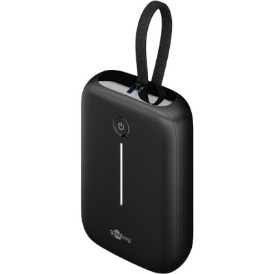 Powerbank 10.000 mAh, cavo USB-C integrato 13 cm, 20 Watt