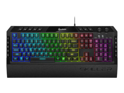 Sharkoon Tastiera da gioco Skiller SGK5 nero DE