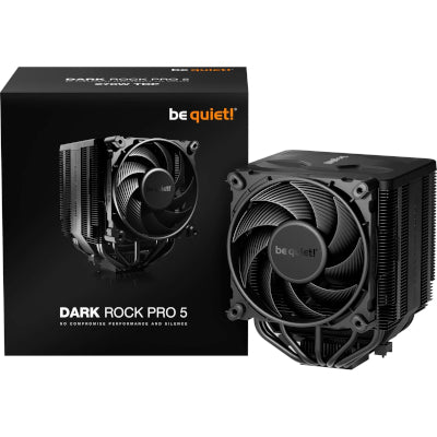 be quiet! Dark Rock Pro 5, dissipatore CPU (nero, 120 mm)