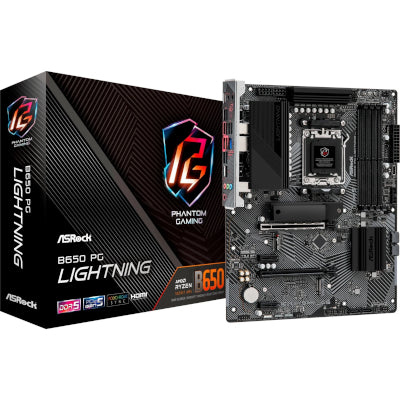 ASRock B650  PG Lightning        AM5 ATX  HDMI          DDR5 retalho