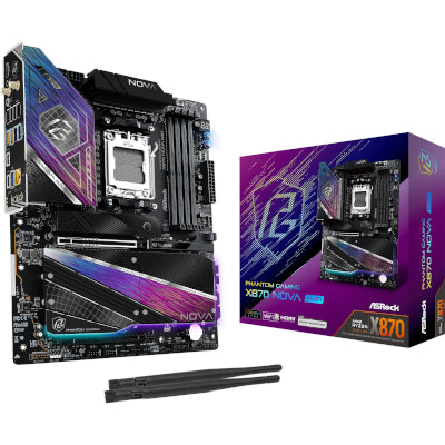 ASRock X870 Nova WiFi AM5 ATX HDMI/USB-C DDR5