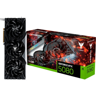 Gainward GeForce RTX 5080 Phoenix, Placa Gráfica (DLSS 4, 3x DisplayPort, 1x HDMI 2.1)