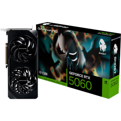 GAINWARD GeForce RTX 5060 Ghost 8GB GDDR7 Placa gráfica HDMI/3xDP
