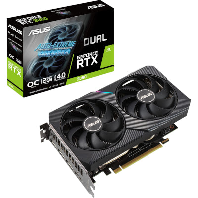 ASUS VGA 12GB RTX3060 DUAL-O12G-V2 3xDP/HDMI DUAL-RTX3060-O12G-V2