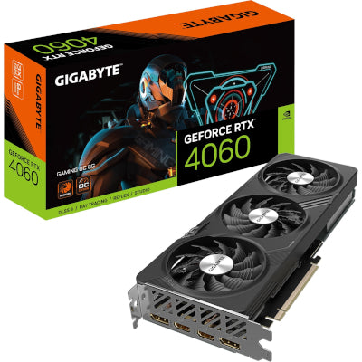 GIGABYTE GeForce RTX 4060 Gaming OC 8GB GDDR6 Scheda grafica da gioco 2xHDMI 2xDP