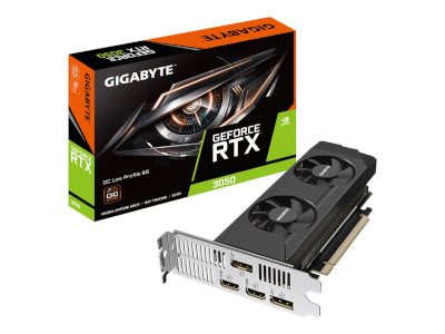 جيجا في جي إيه 6 جي بي RTX3050 OC-6GL/LP 2xDP/2xHDMI جي فورس RTX 3050 OC منخفض الملف 6G