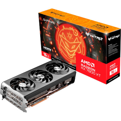 SAPPHIRE AMD Radeon RX 7800 XT Nitro+ OC Scheda grafica 16GB GDDR6 2xHDMI/2xDP