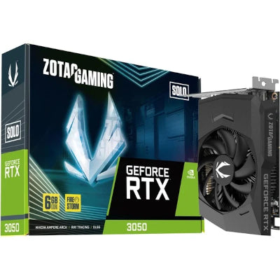 ZOTAC GAMING GeForce RTX 3050 SOLO 6GB GDDR6 3xDP 1xHDMI