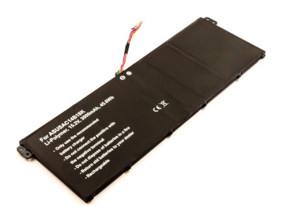 Batteria per laptop CoreParts per Acer 45.60Wh Li-Pol 152V 3000mAh simile Acer Aspire E3-111
