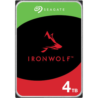 Seagate IronWolf NAS 4 TB CMR, disco rigido (SATA 6 Gb/s, 3,5")