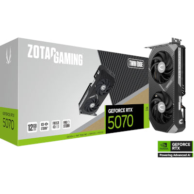 ZOTAC GAMING GeForce RTX 5070 TWIN EDGE 12GB GDDR7