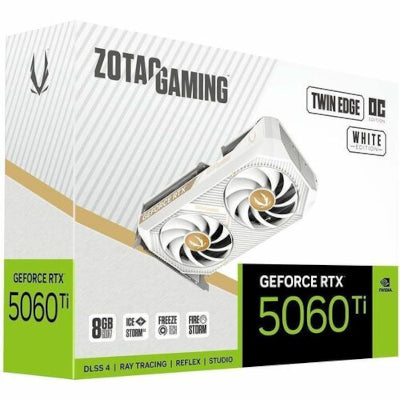 ZOTAC GAMING GeForce RTX 5060 Ti 8GB TWIN EDGE OC WHITE GDDR7
