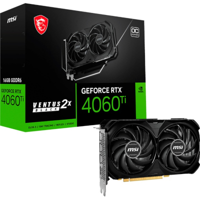 RTX 4060 Ti 16GB MSI Ventus 2X Nero OC GDDR6