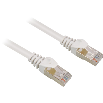 Sharkoon Kabel RJ45 CAT.6 SFTP  2,0m      weiß