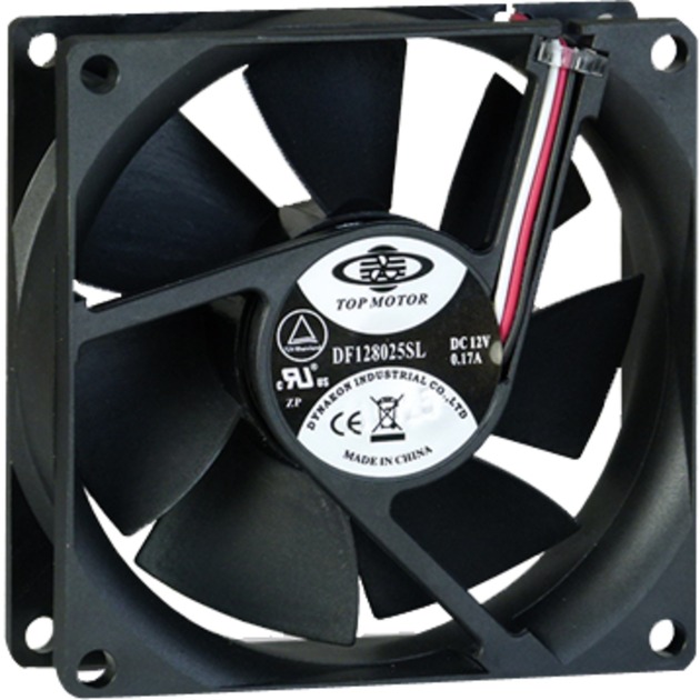 Fan 80mm Bulk 80x80x25mm, Gehäuselüfter