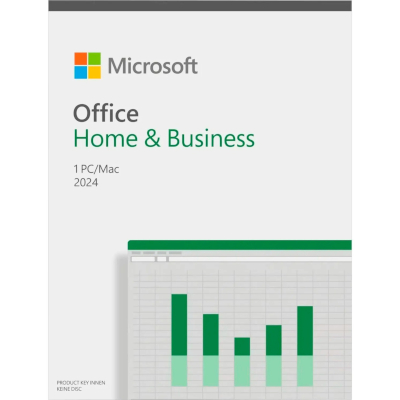 Microsoft Office Home & Business 2024 - 1 PC/MAC - DE - Box