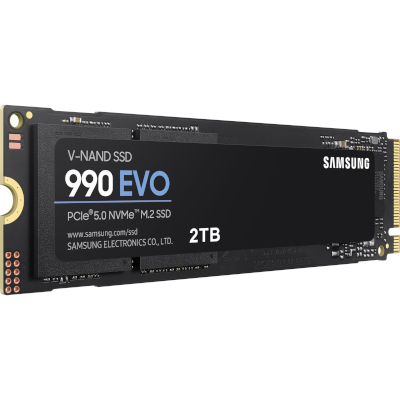 SSD    2TB Samsung  M.2  PCI-E   NVMe Gen4 990 EVO retail