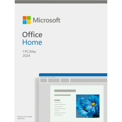 Microsoft Office Home & Student 2024 - 1 PC/MAC - DE - Box