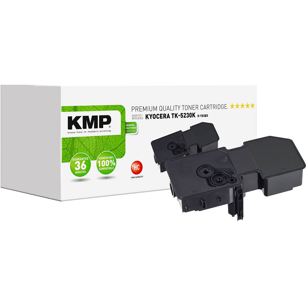 KMP K-T83BX schwarz Toner kompatibel zu KYOCERA TK-5230K